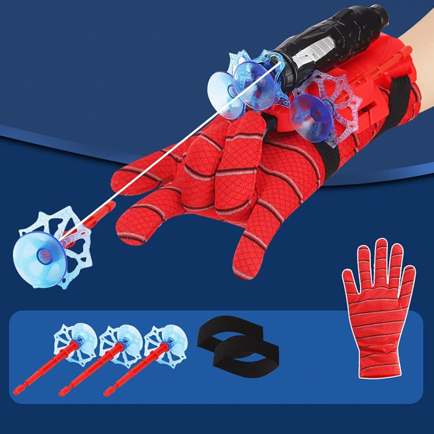 Web Shooter Toy โ Superhero Wrist Launcher for Kids Role-Play Fun