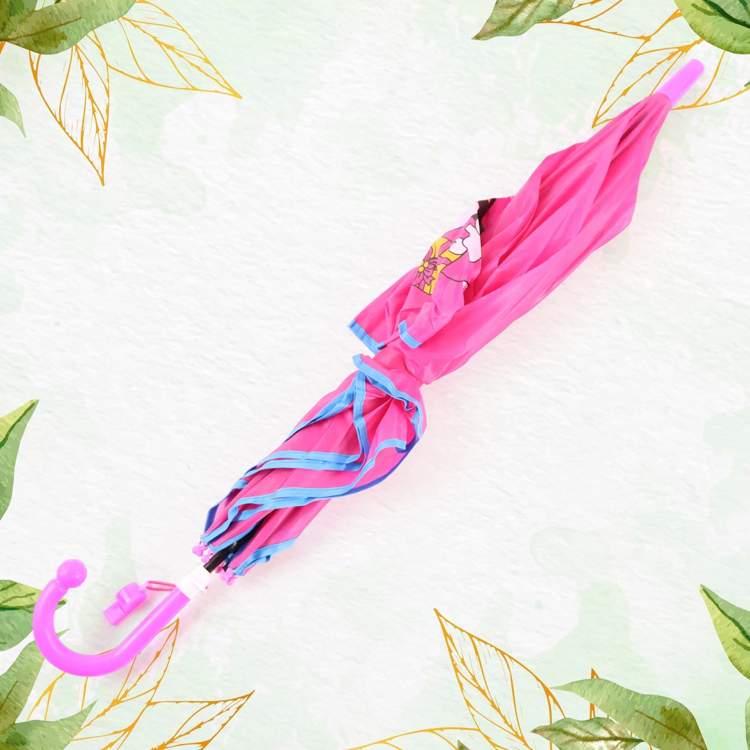 Retro Hook-Handle Rain Umbrella