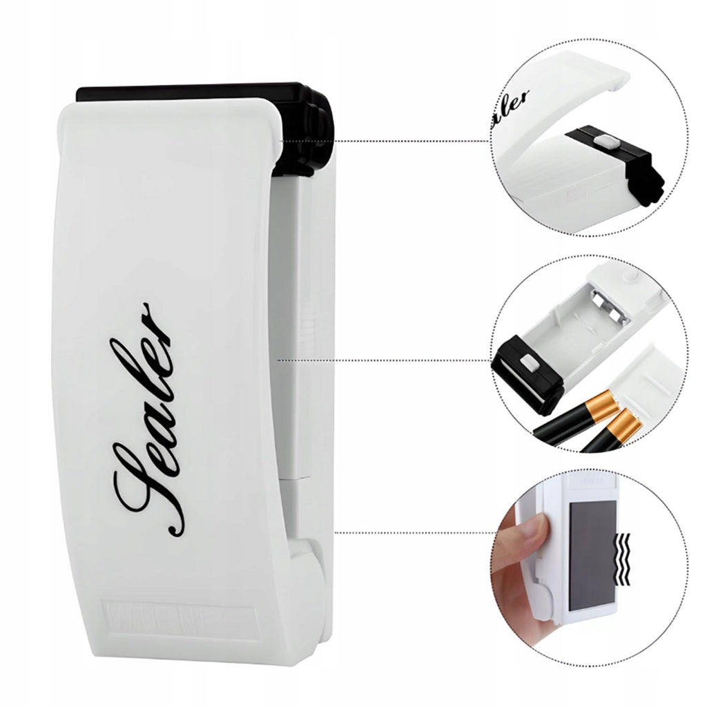 Portable Handheld Plastic Bag Sealer Machine (1 Pc)