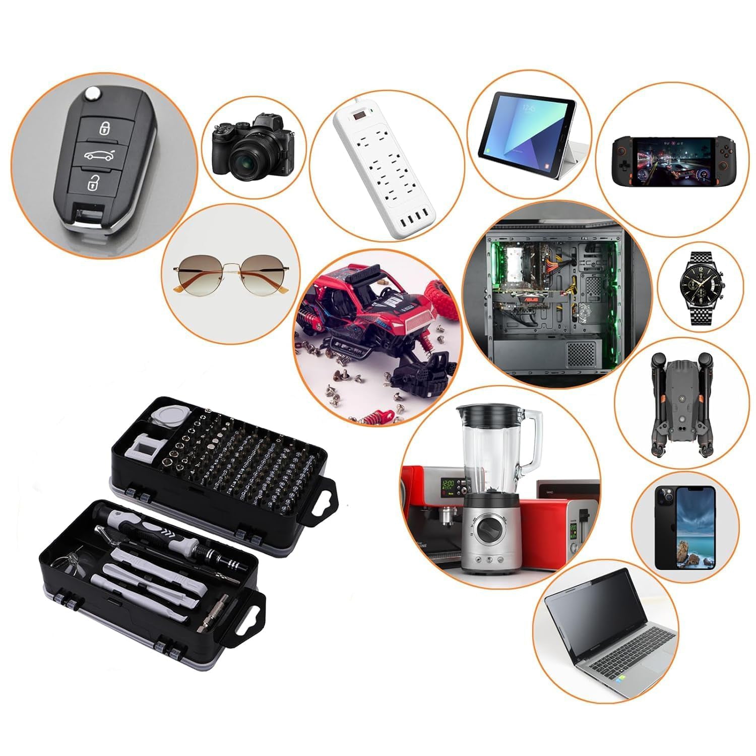 Precision Screwdriver Set (115-in-1 / B Grade)