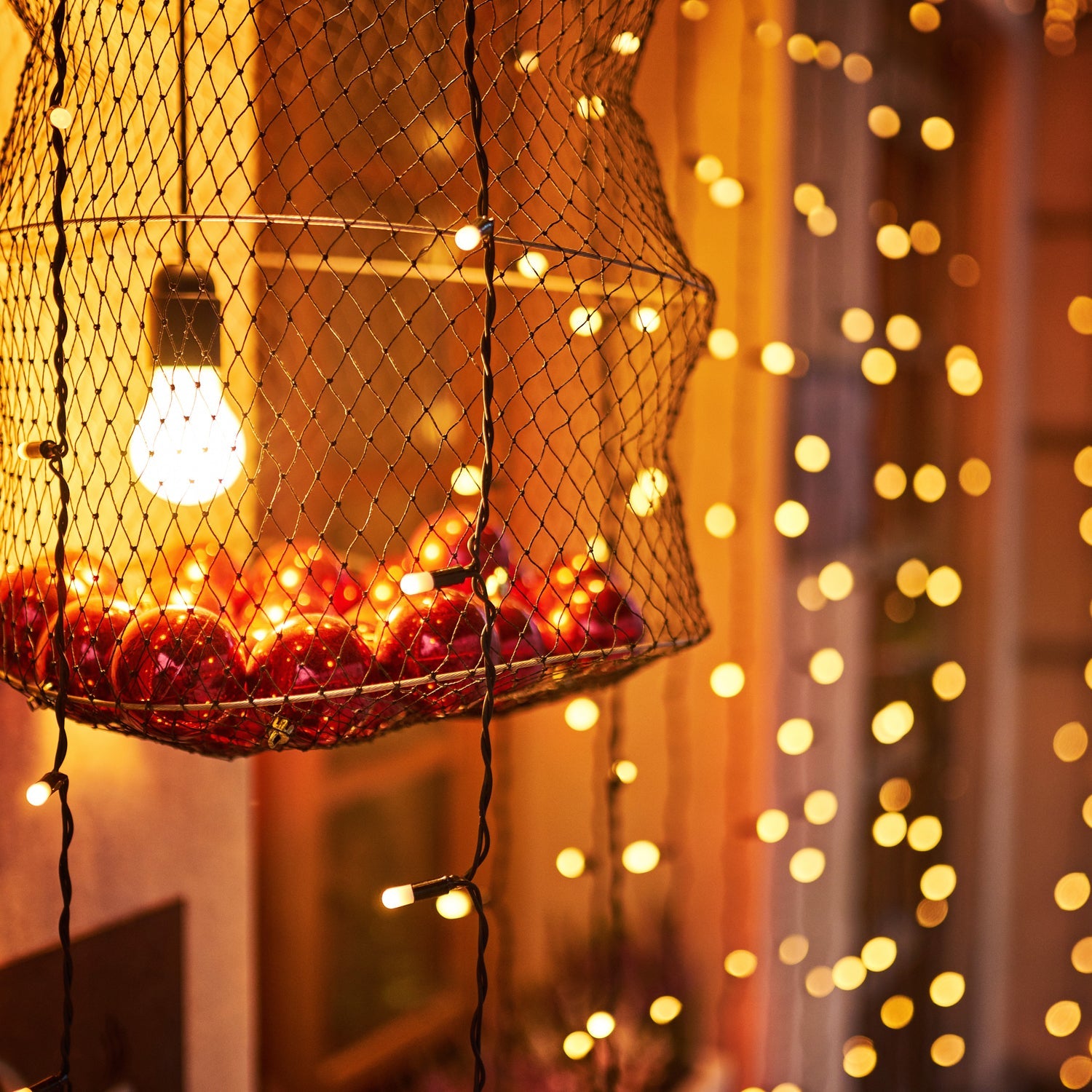 9-meter LED string lights for Christmas, Diwali, and wedding, multi-color