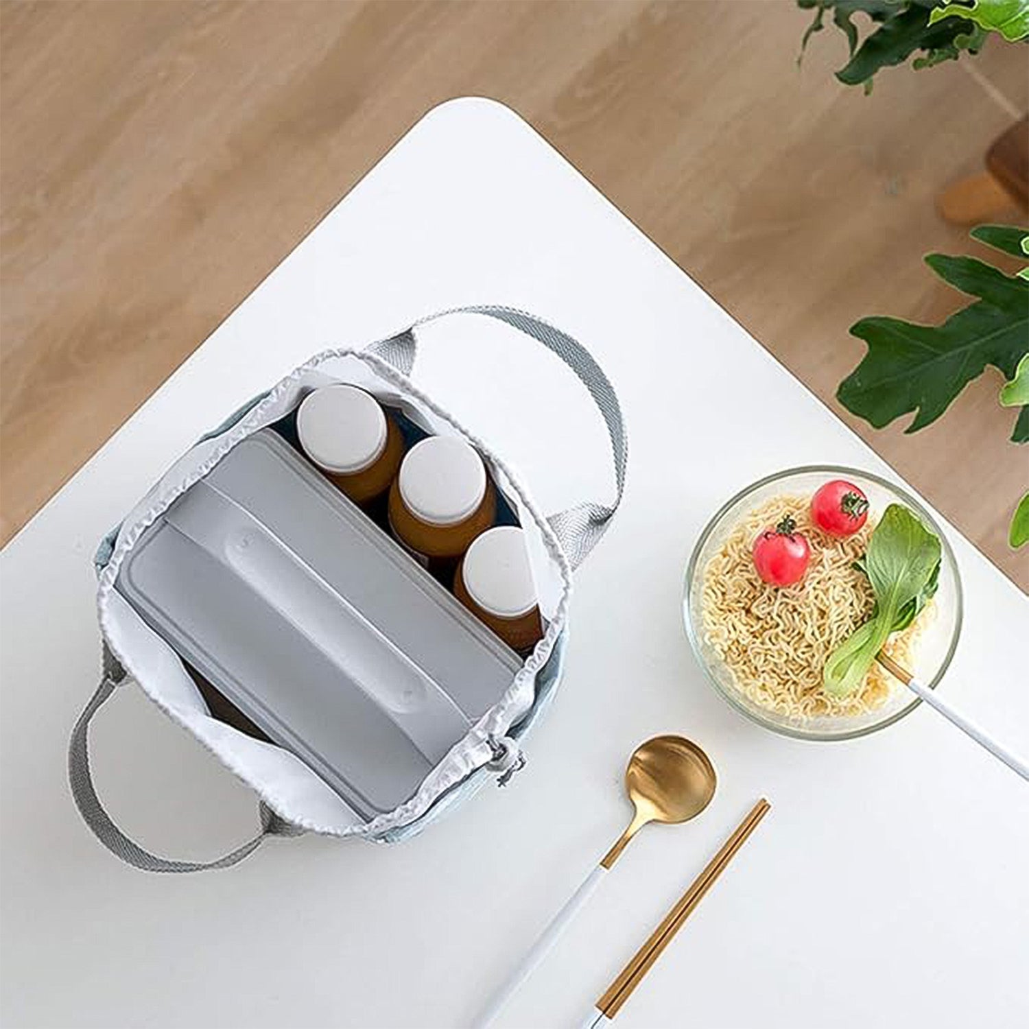 Lunch Bag for Women Men Insulated Lunch Bag (1 Pc / Mix Color)