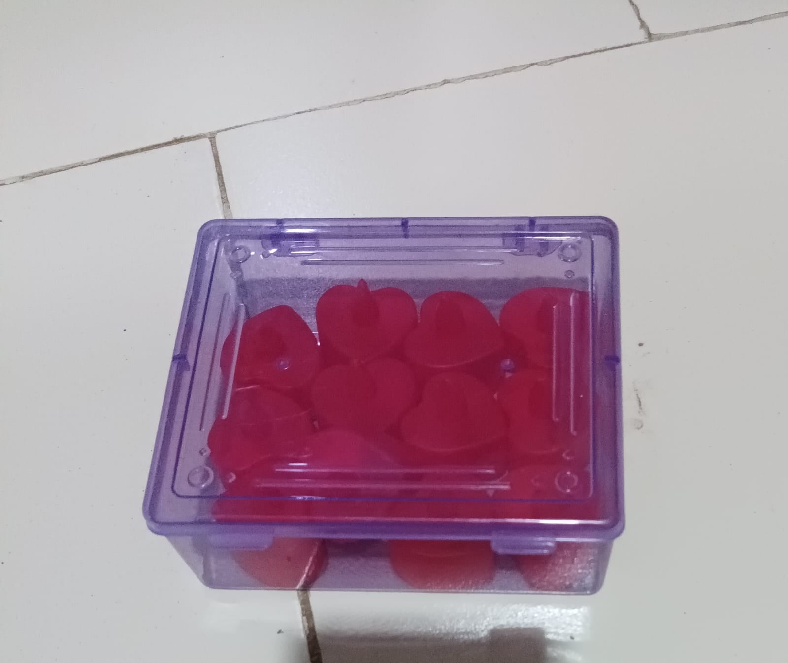 Fake LED heart candles for Diwali and Navratri