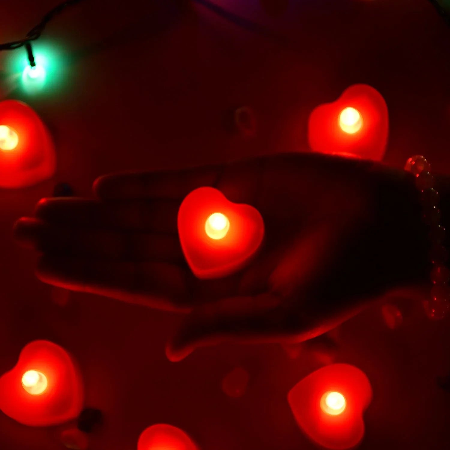 Decorative multi-color LED tea light candles for home