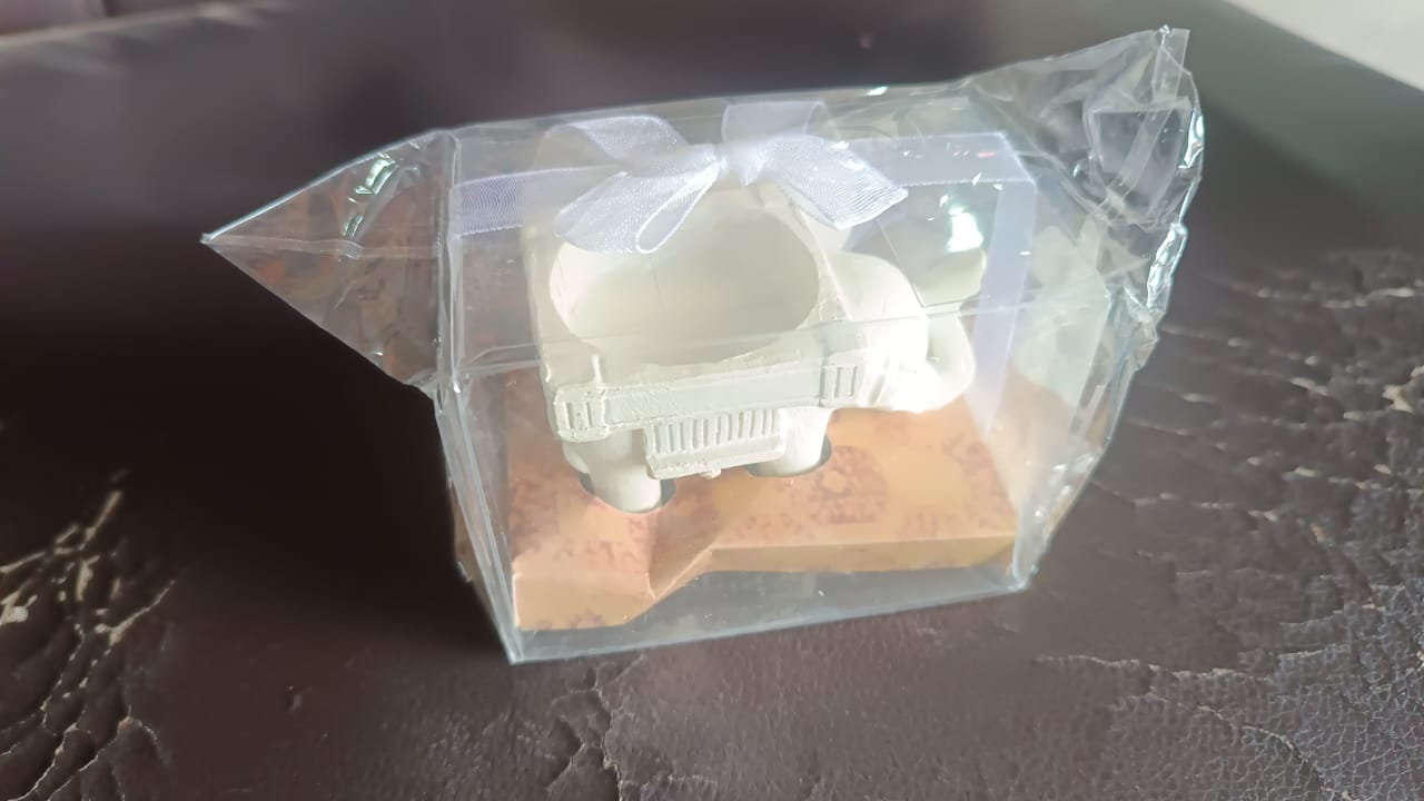 Elephant Shaped Tealight Candle Holder 1 Pc