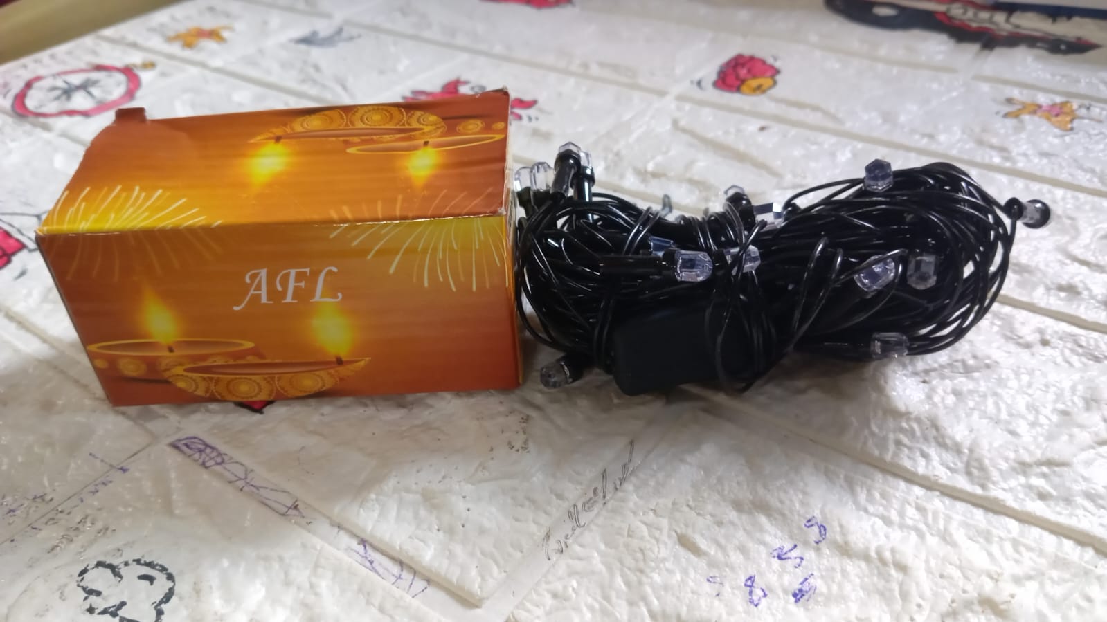 LED string lights for Diwali and Christmas decorations, multi-color, 9 meters